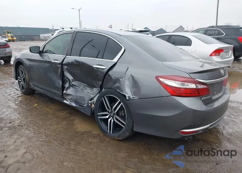 2016 Honda Accord Sport z USA, uszkodzony, nr VIN 1HGCR2F58GA058574